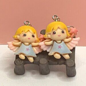 Angel Earring, Angel Jewelry, Gift Idea, Silly Earring, Religious Earring